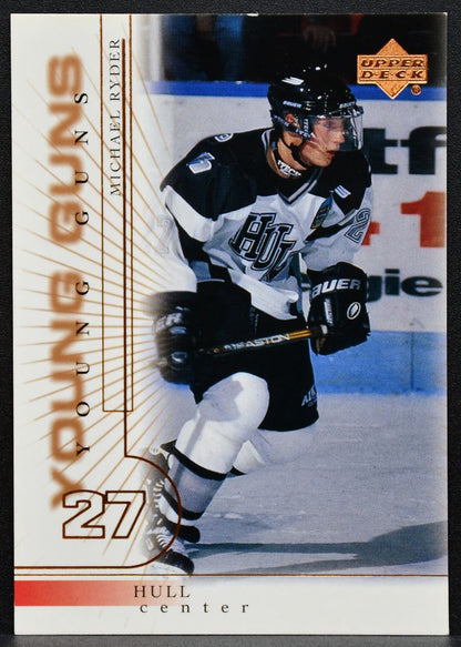2000-01 Upper Deck Young Guns Michael Ryder 210 Hull Olympiques RC 5848