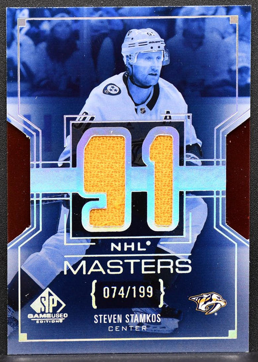 2025-26 SP Game Used NHL Masters Jersey Steven Stamkos NM-16 074/199 Jersey 6933