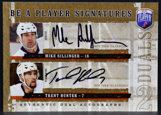 2006-07 UD Be A Player Signatures Duals Sillinger / Hunter D-SH Auto 4518
