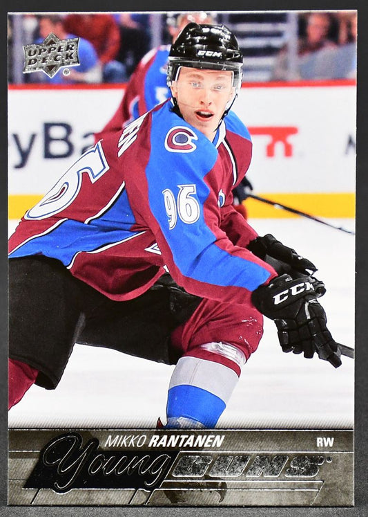 2015-16 UD Series 1 Young Guns Mikko Rantanen 206 RC #1
