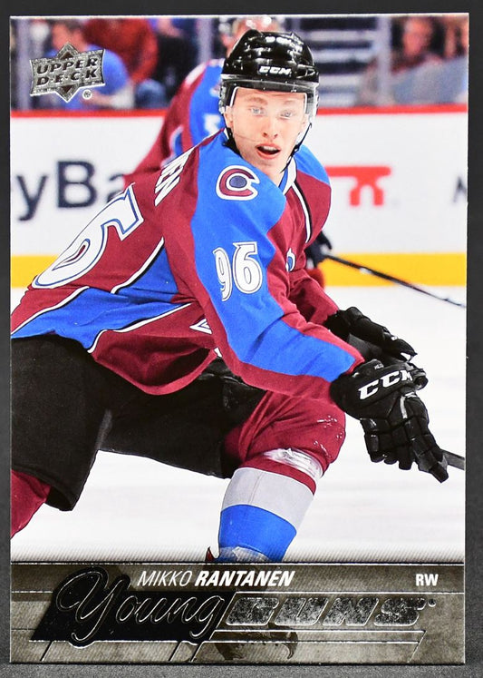 2015-16 UD Series 1 Young Guns Mikko Rantanen 206 RC #1