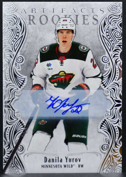 2025-26 Upper Deck Artifacts Rookies Auto Redemptions Danila Yurov RC Auto 6445