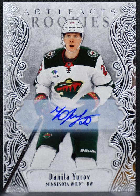 2025-26 Upper Deck Artifacts Rookies Auto Redemptions Danila Yurov RC Auto 6445