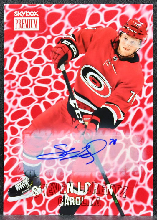 2020-21 Skybox Metal Universe 97-98 Premium Prospects Lorentz RC Auto 9073
