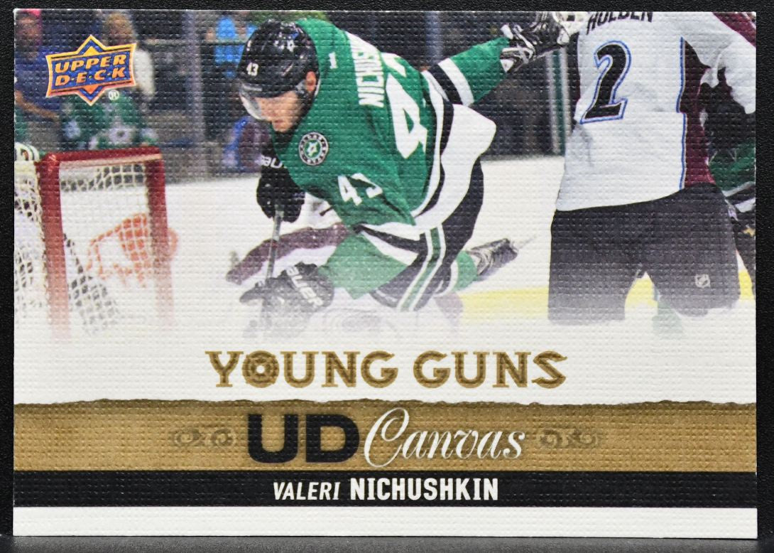 2013-14 Upper Deck Series 1 UD Canvas Young Guns Valeri Nichushkin Stars RC 5114