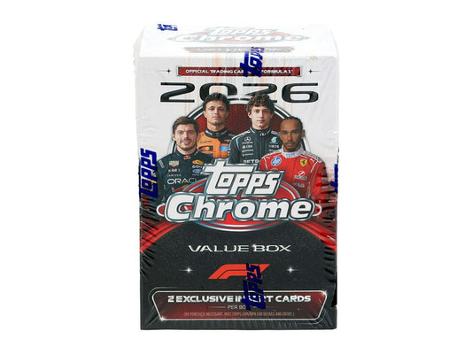 2026 Topps Chrome F1 Formula 1 Blaster Box
