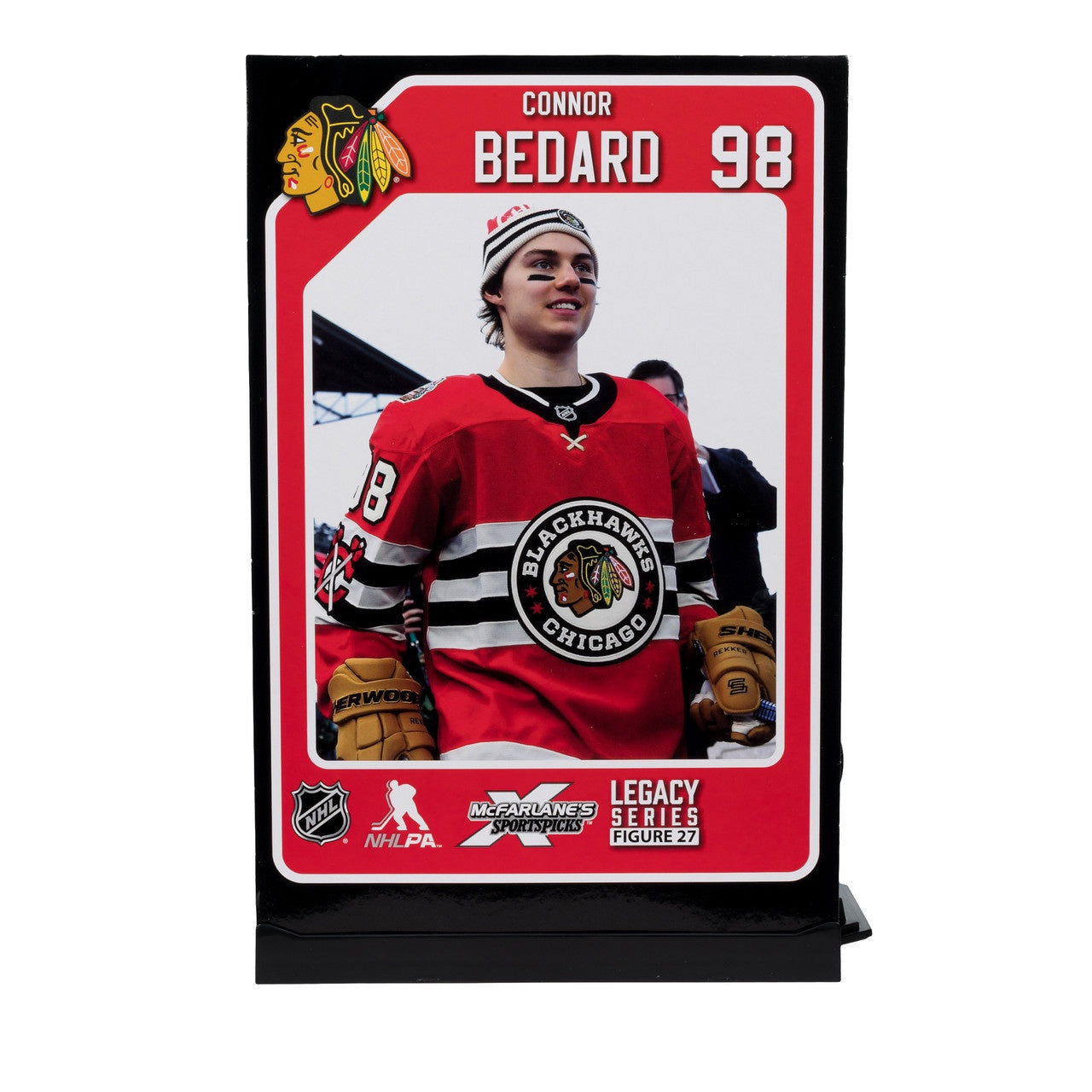 Connor Bedard (Chicago Blackhawks) In Winter Classic Jersey NHL 7 Inches Figure McFarlane's SportsPicks