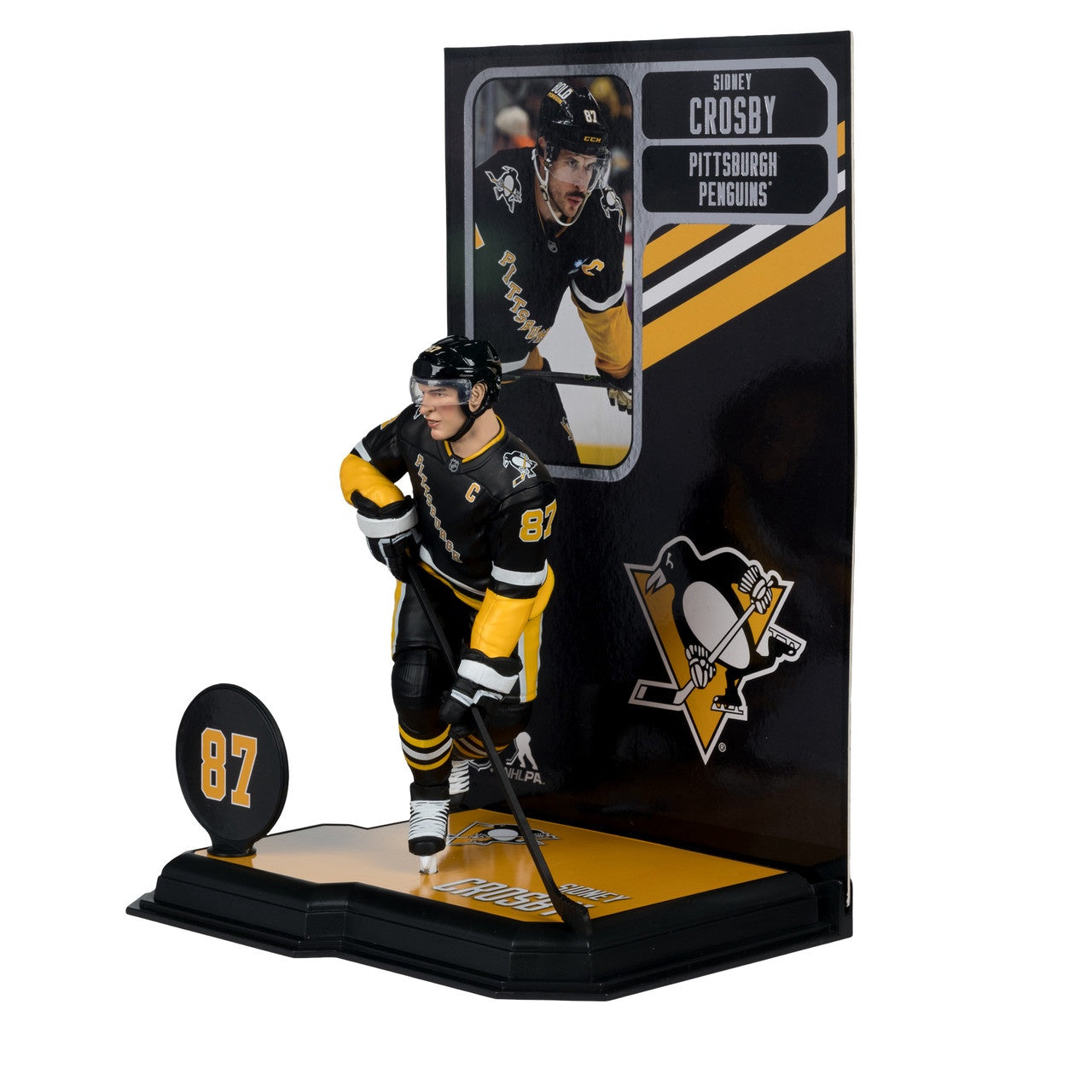 Sidney Crosby (Pittsburgh Penguins) New Jersey NHL 7 Inches Figure McFarlane's SportsPicks