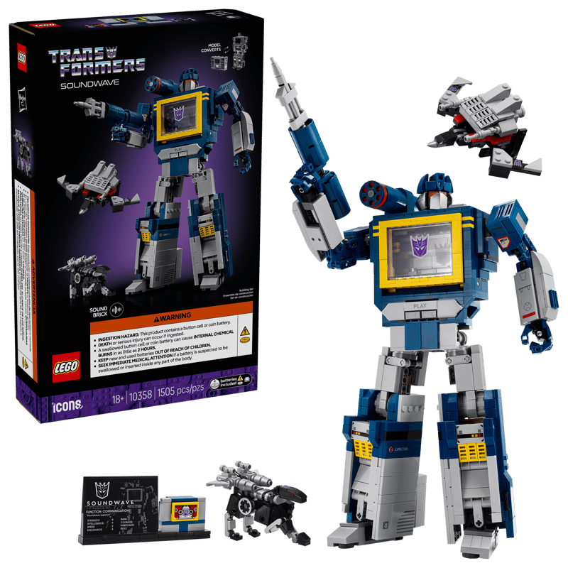 LEGO Transformers: Soundwave (10358)