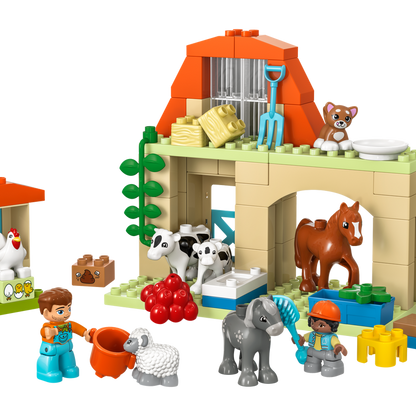 Prendre soin des animaux à la ferme