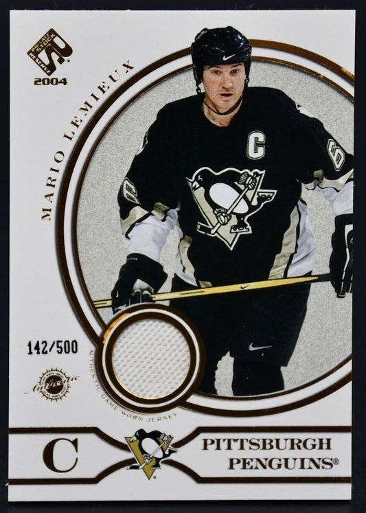 2004-05 In The Game Ultimate Memorabilia Lemieux Pittsburgh Penguins /500 Jersey