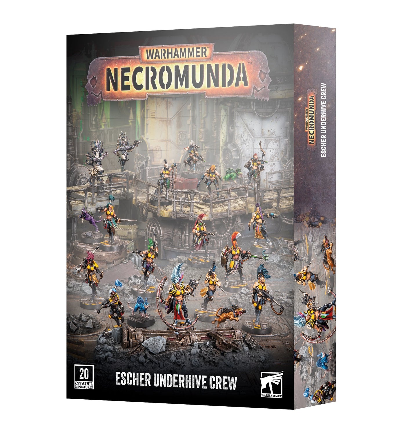 Necromunda Escher Underhive Crew (PRE ORDER) (RELEASE AUG 15)