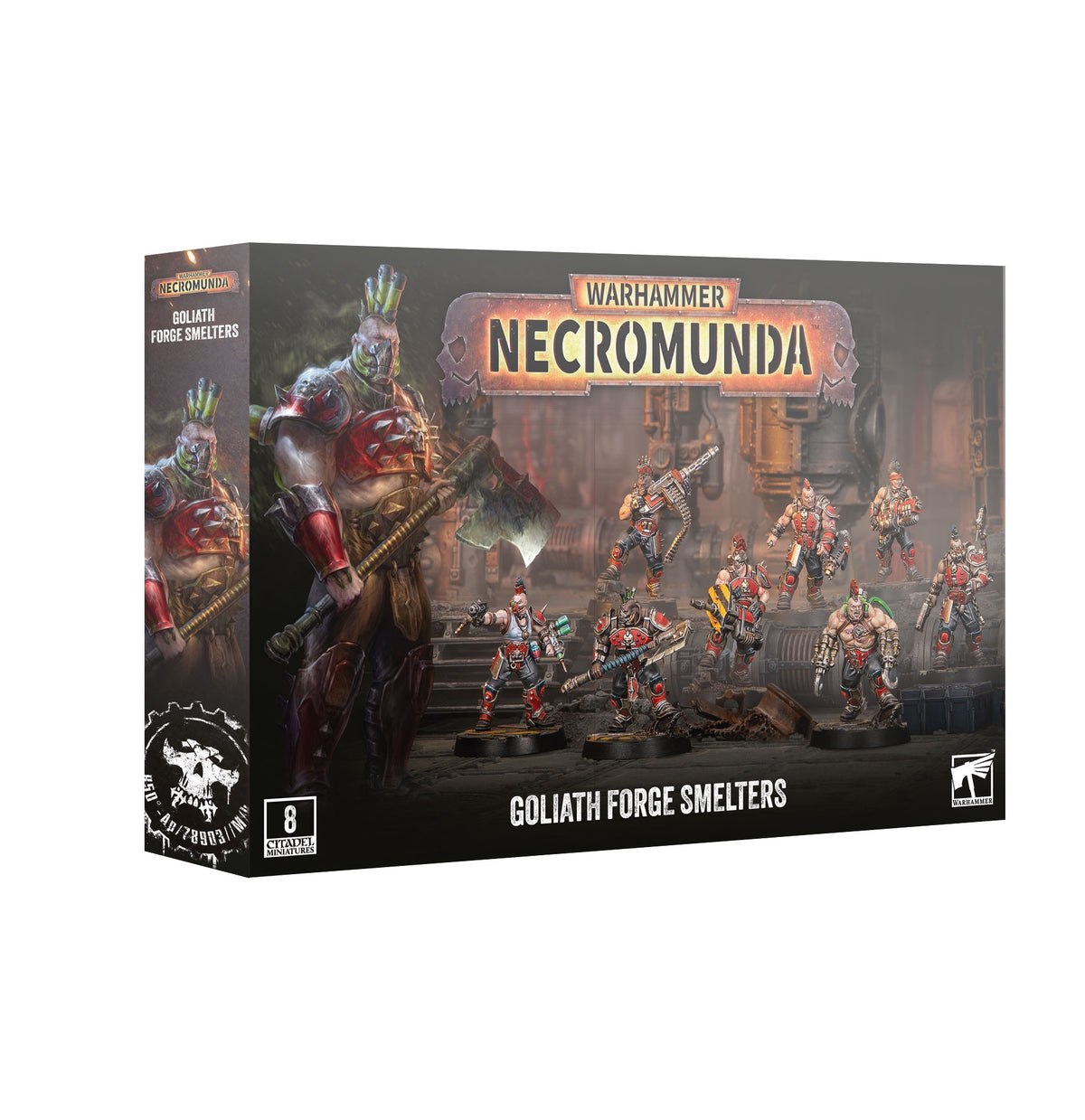 Necromunda Goliath Forge Smelters (PRE ORDER) (RELEASE SEP 19)