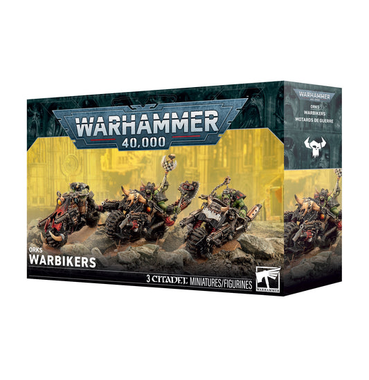 Orks Warbikers (PRE ORDER) (RELEASE SEP 12)