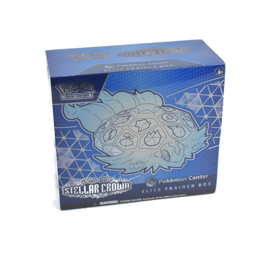 Pokémon TCG SEALED STELLAR CROWN Pokemon Center ETB Elite Trainer Box New