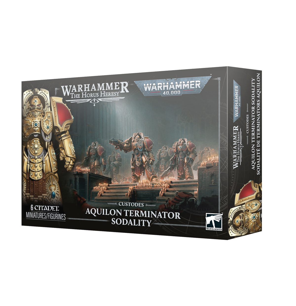 Custodes Aquilon Terminator Sodality (PRE ORDER) (RELEASE OCT 17)