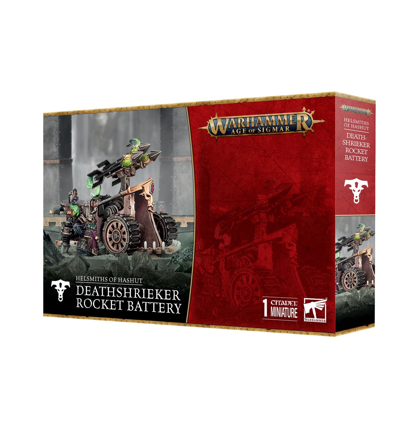 Helsmiths Of Hashut Deathshrieker Rocket Battery (PRE ORDER) (RELEASE NOVEMBER 01)