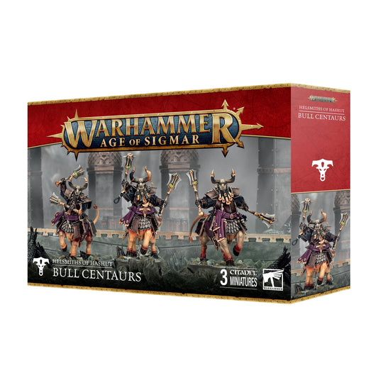 Helsmiths Of Hashut Bull Centaurs (PRE ORDER) (RELEASE NOVEMBER 01)
