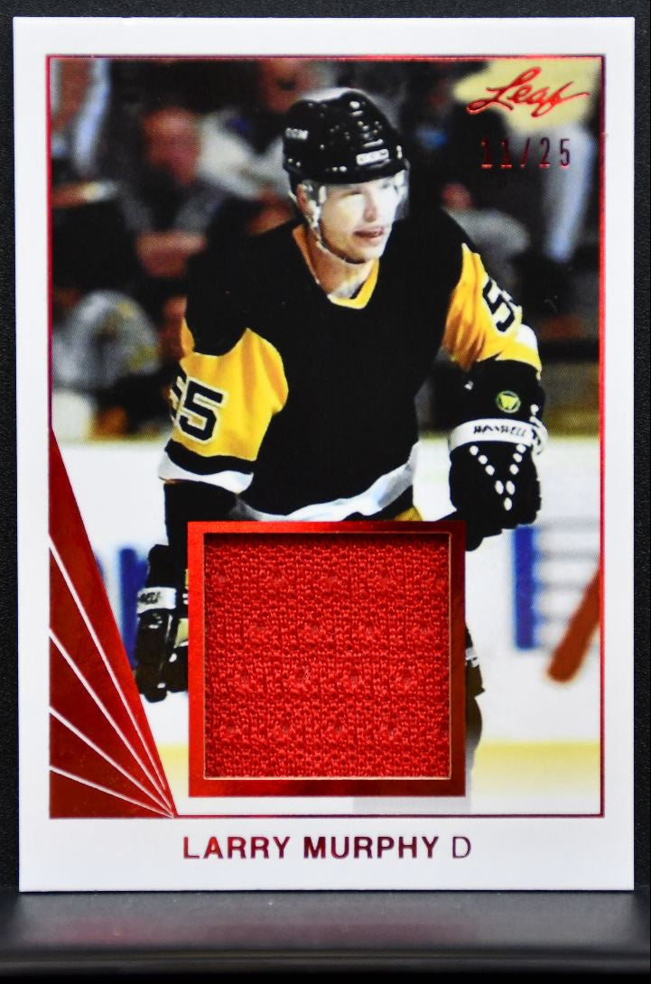 2017-18 Leaf 1990 Memorabilia Larry Murphy BM-20 11/25 Jersey 5661