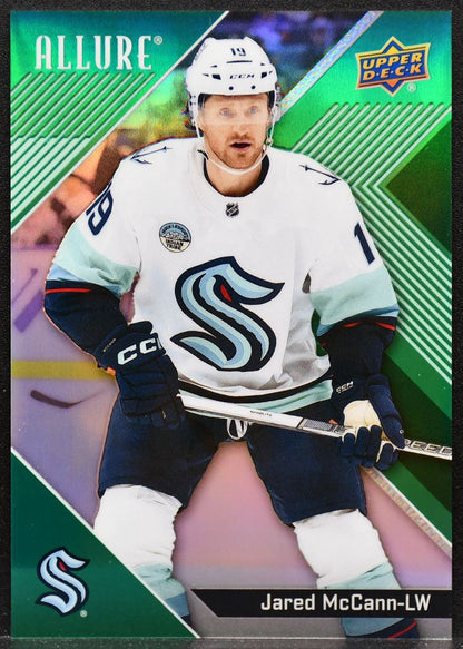 2024-25 Upper Deck Allure Green Rainbow Jared McCann 75 Kraken 20/99 4869