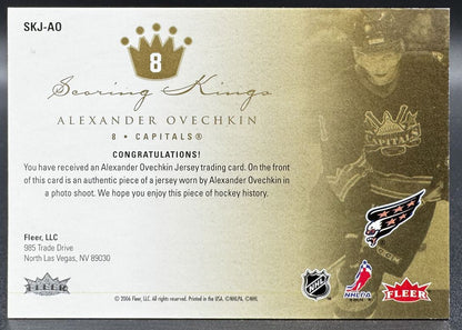 2006-07 Ultra Scoring Kings Jerseys Alexander Ovechkin Jersey