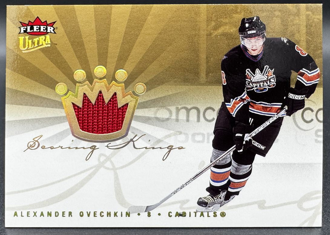 2006-07 Ultra Scoring Kings Jerseys Alexander Ovechkin Jersey