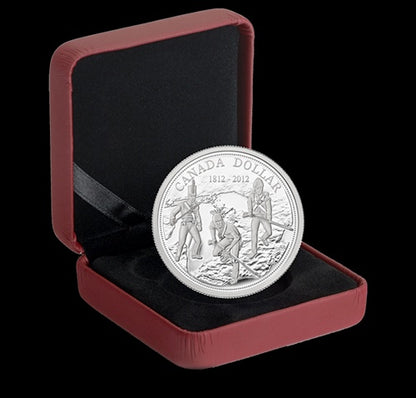 2012 Proof Fine 3/4 oz SIlver Dollar Coin - 200th Anniversary of the War of 1812 (116864)