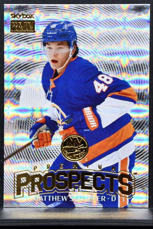 2025-26 SkyBox Metal Universe Skybox Premium Prospects Schaefer RC 0320