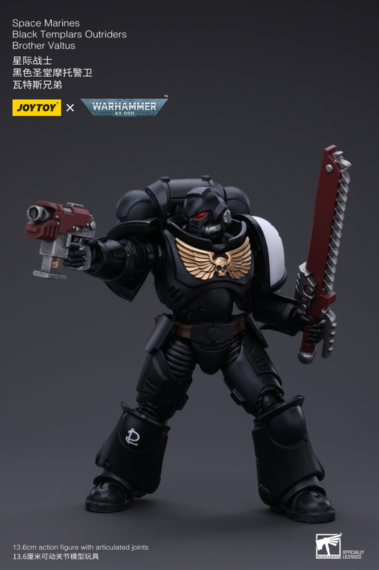 Space Marines Black Templars Outriders Brother Valtus