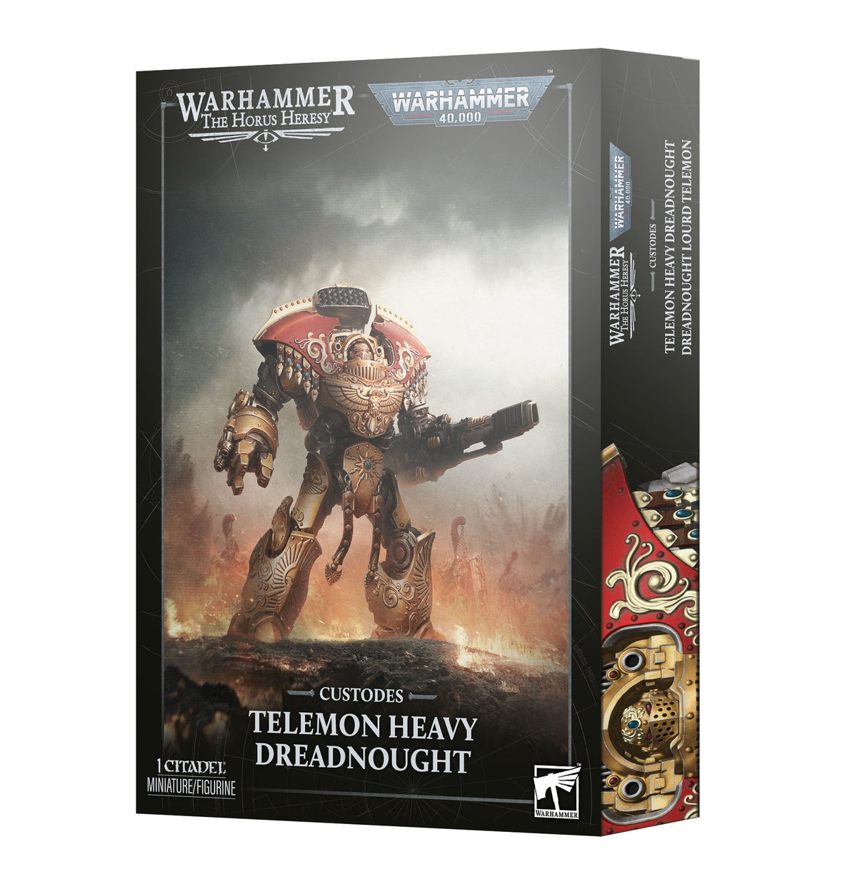 Custodes Telemon Heavy Dreadnought (PRE ORDER) (RELEASE OCT 17)