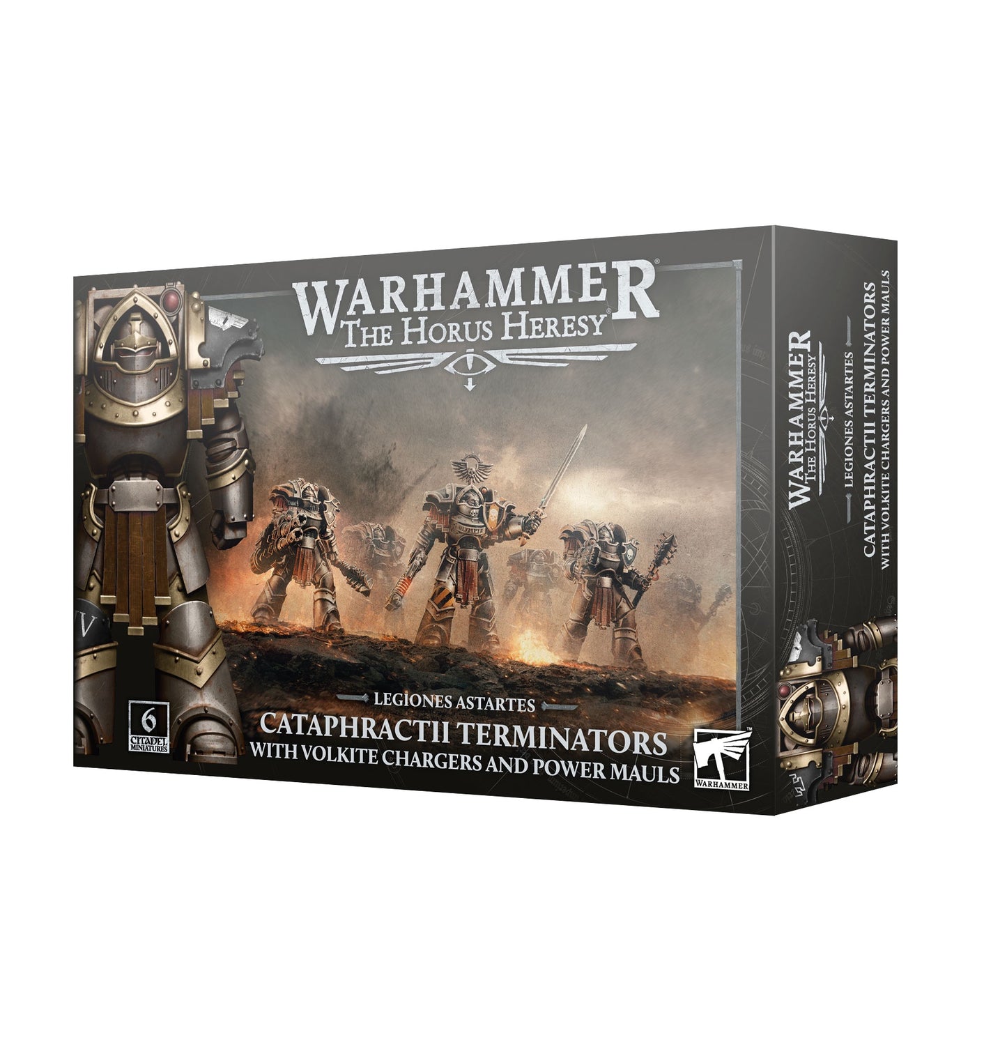 Legiones Astartes Cataphractii Terminators Power Mauls (PRE ORDER) (RELEASE 14 FEB)