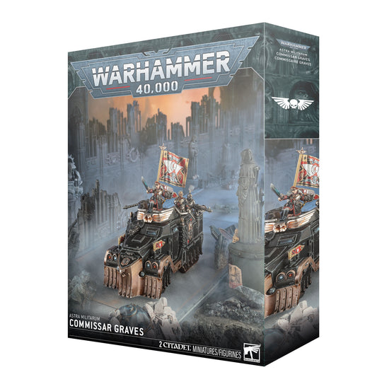 Astra Militarum Commissar Graves (PRE ORDER) (RELEASE 09 MAY)