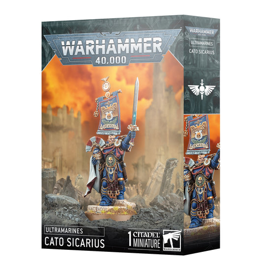 Ultramarines Cato Sicarius (PRE ORDER) (RELEASE NOVEMBER 08)