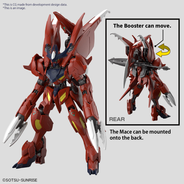 Bandai HG 1/144 GUNDAM AMAZING BARBATOS LUPUS