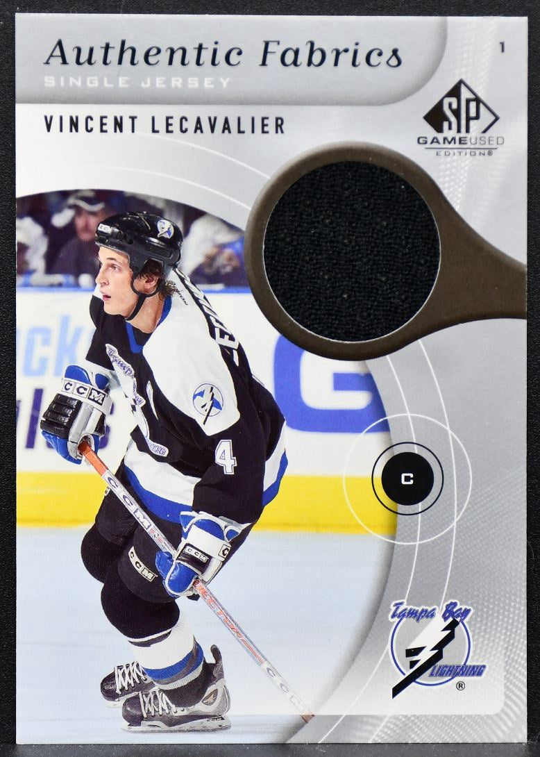 2006-07 SP Game Used Authentic Fabrics Vincent Lecavalier AF-VL Jersey 8470