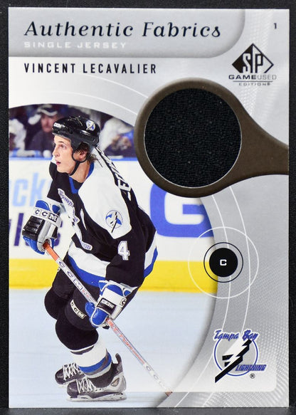 2006-07 SP Game Used Authentic Fabrics Vincent Lecavalier AF-VL Jersey 8470