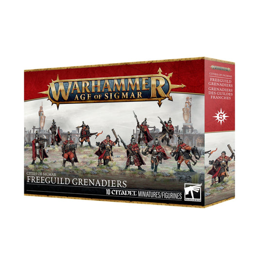 Cities Of Sigmar Freeguild Grenadiers (PRE ORDER) (SECOND WAVE JUNE 6)