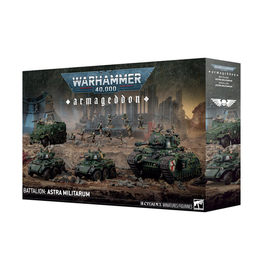Astra Militarum Armageddon Battalion (PRE ORDER) (RELEASE 09 MAY)