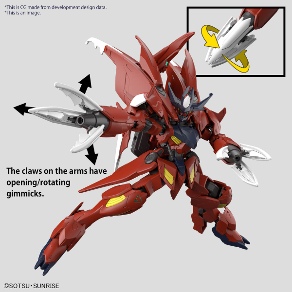 Bandai HG 1/144 GUNDAM AMAZING BARBATOS LUPUS