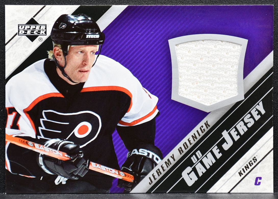 2005-06 Upper Deck UD Game Jersey Jeremy Roenick J-JR Kings Jersey 3285