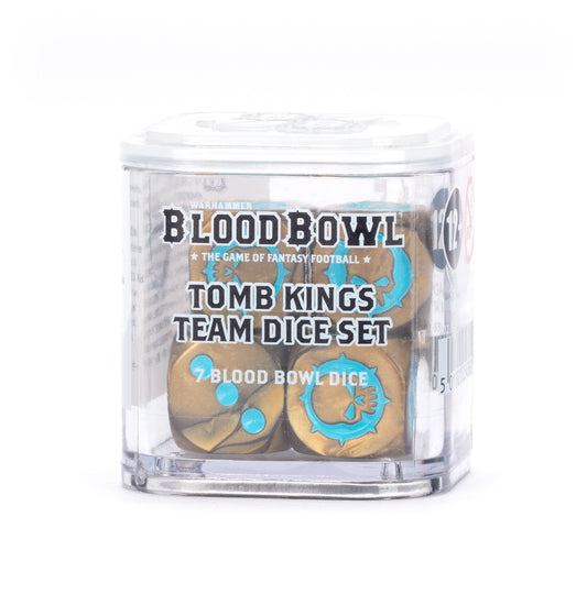 Blood Bowl Tomb Kings Team Dice Set (PRE ORDER) (RELEASE NOVEMBER 15)