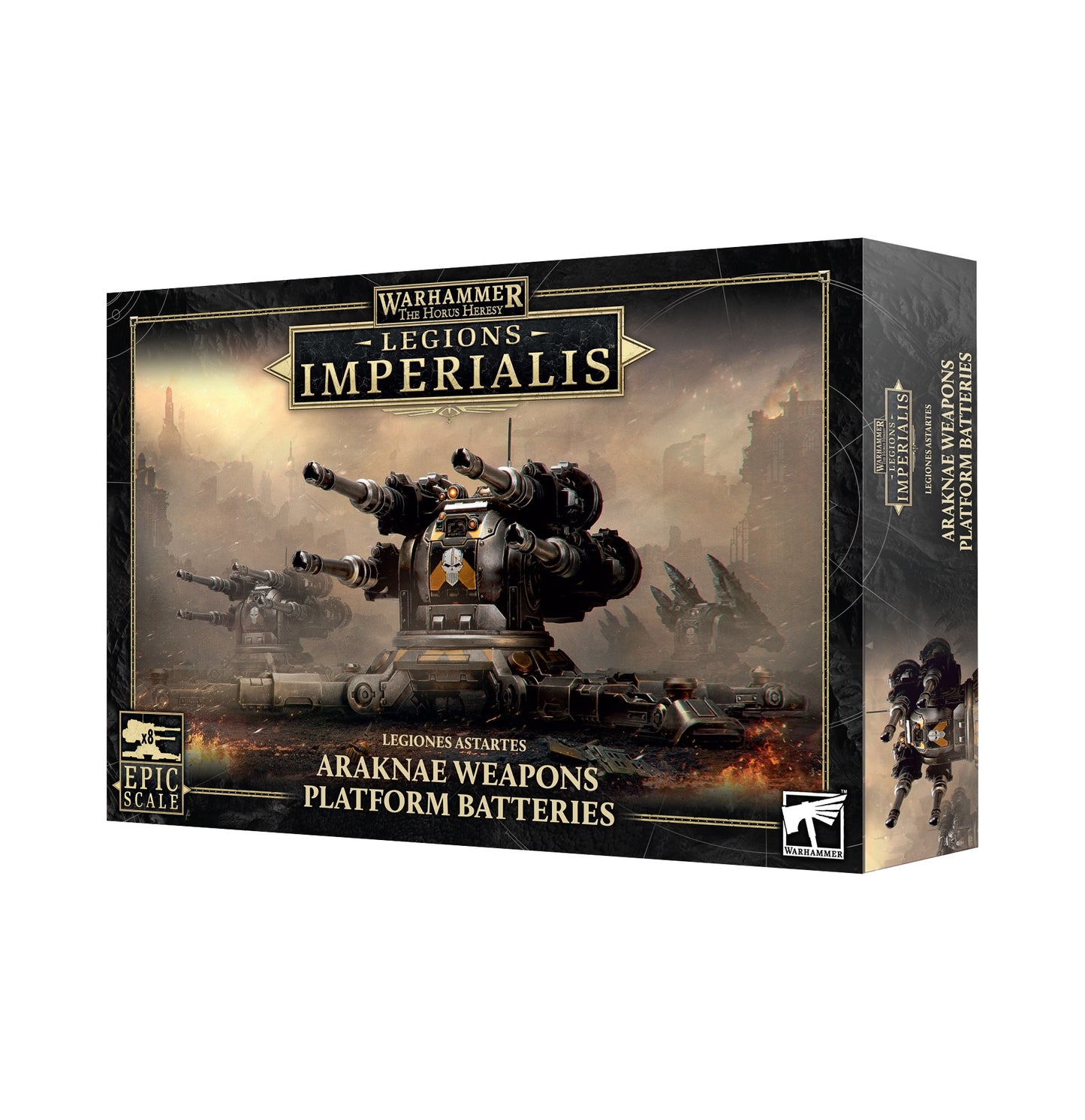 Batteries de plateformes d'armes Legions Imperialis Araknae (PRÉCOMMANDE) (SORTIE LE 20 DÉCEMBRE)