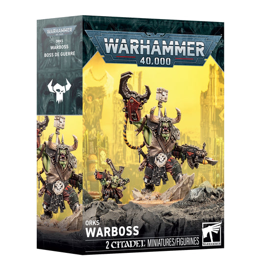 Orks Warboss (PRE ORDER) (RELEASE SEP 05)