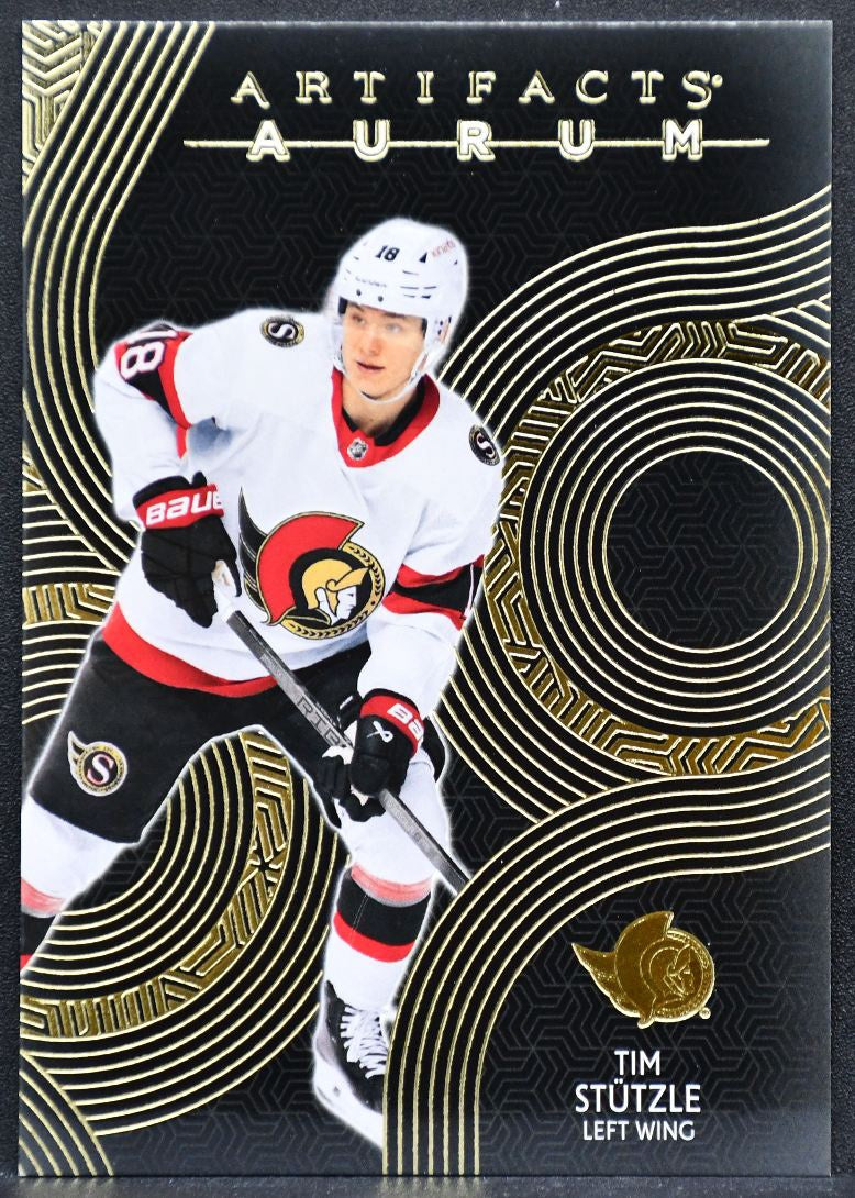 2024-25 Upper Deck Artifacts Aurum Tim Stutzle A-TS Ottawa Senators 1885