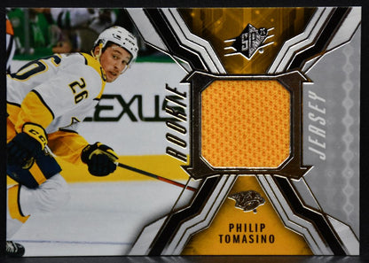 2021-22 SPx Rookie Jersey Philip Tomasino RJ-PT Nashville Predators RC Jersey 6645