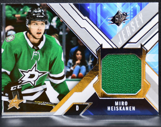 2021-22 SPx Jersey Miro Heiskanen J-MH Dallas Stars Jersey 4990
