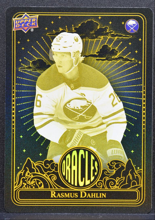 2024-25 Upper Deck Extended Series Oracles Rasmus Dahlin Buffalo Sabres 7474