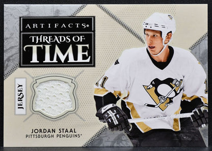 2018-19 UD Artifacts Threads of Time Jordan Staal TT-JS Penguins Jersey 4435