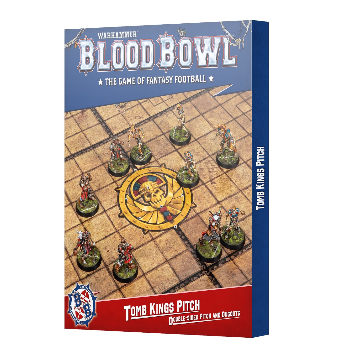 Blood Bowl Tomb Kings Team Pitch & Dugouts (PRE ORDER) (RELEASE NOVEMBER 15)