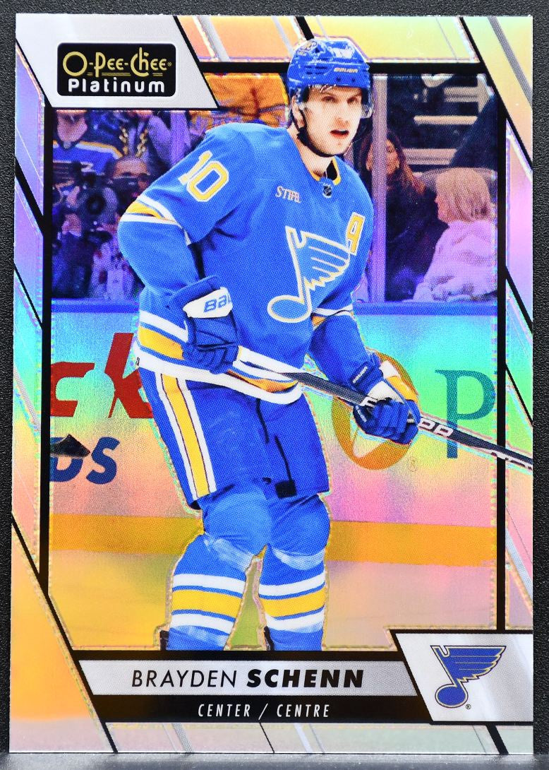 2023-24 O-Pee-Chee Platinum Rainbow Brayden Schenn 187 St. Louis Blues 2898